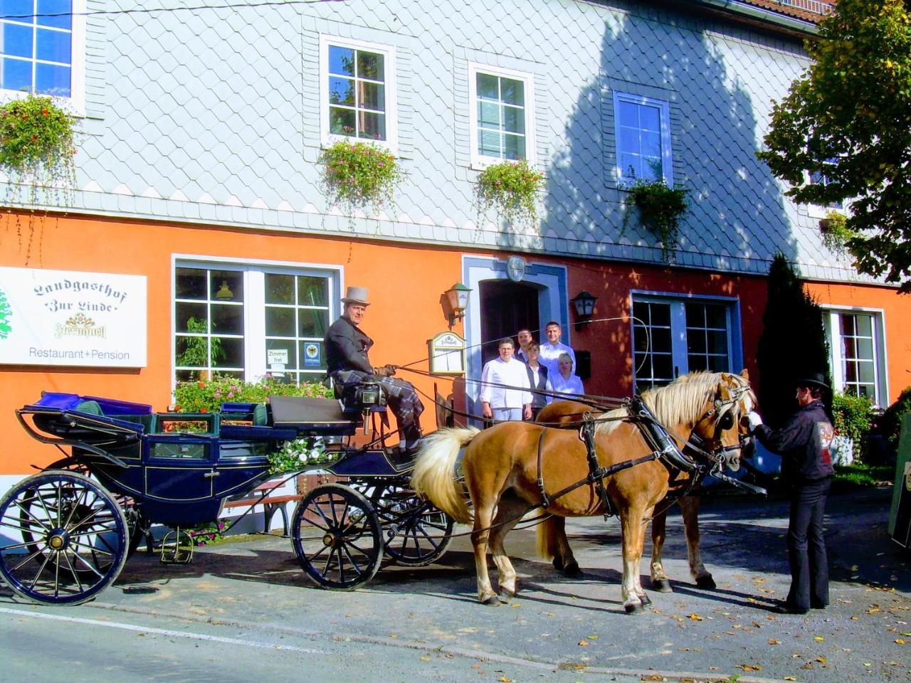 Landgasthof "Zur Linde" Dreba Экстерьер фото